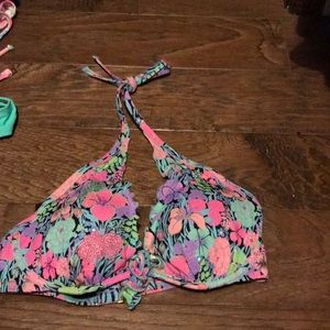 Ruffle bikini top